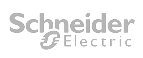 Schneider Electric logo sa bijelim slovima na transparentnoj pozadini